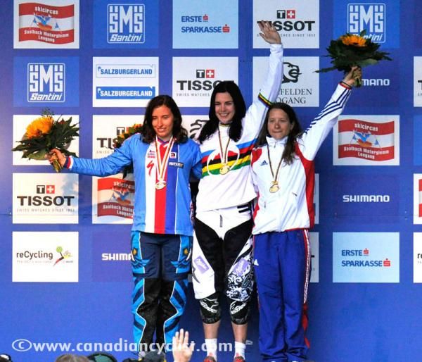 Podium: Romana Labounkova, Anneke Beerten, Celine Gros