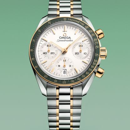 two images of the Omega Speedmaster 38 mm