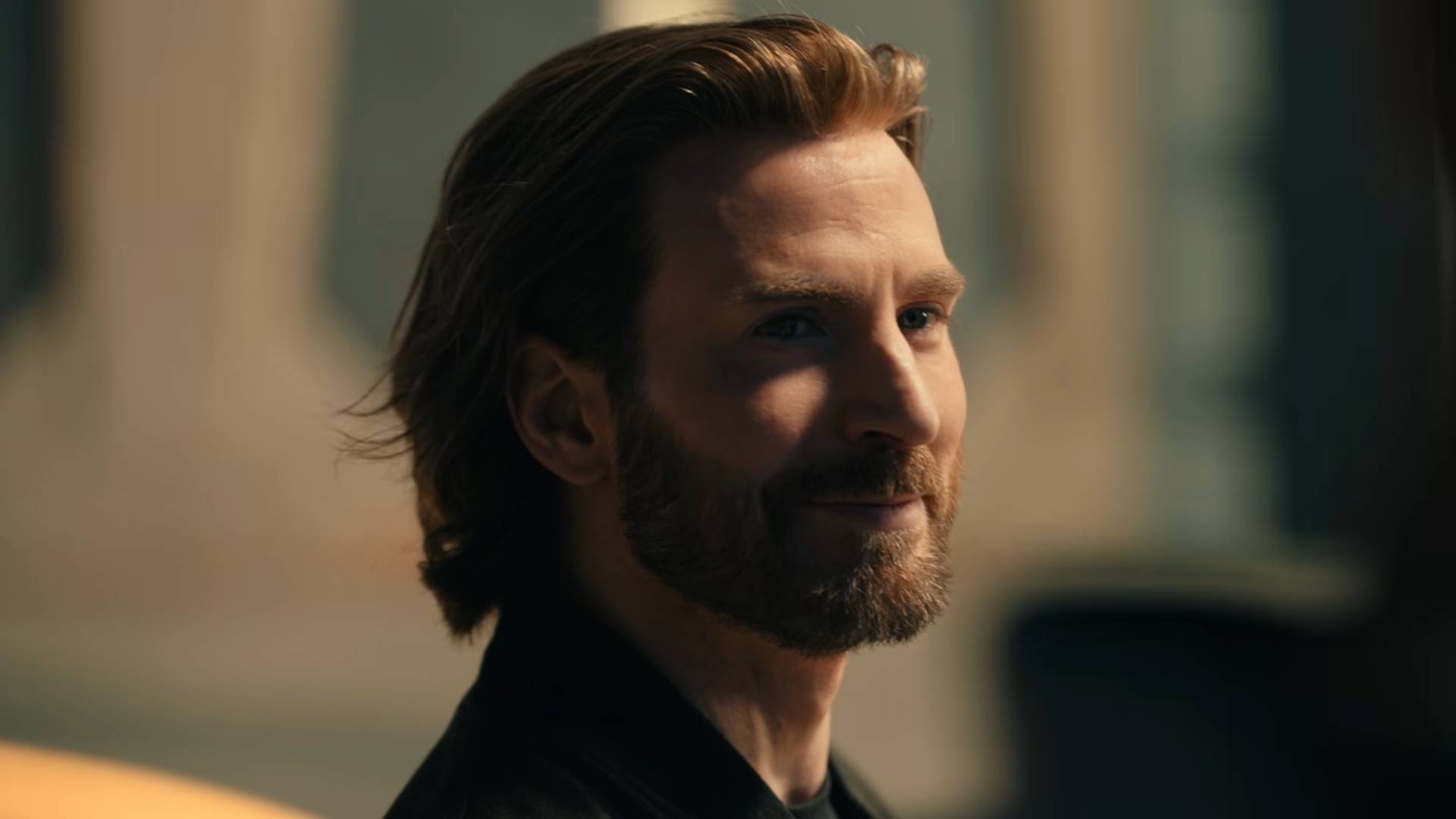 Chris Evans as Steve Rogers in Avengers: Doomsday TV spot