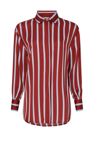 Stripe Pajama Top