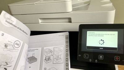 Canon ImageClass MF743Cdw during our review process