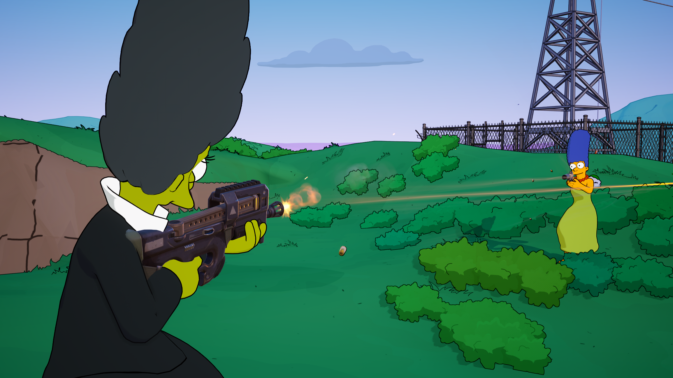 Fortnite The Simpsons mini season best weapons and loadout