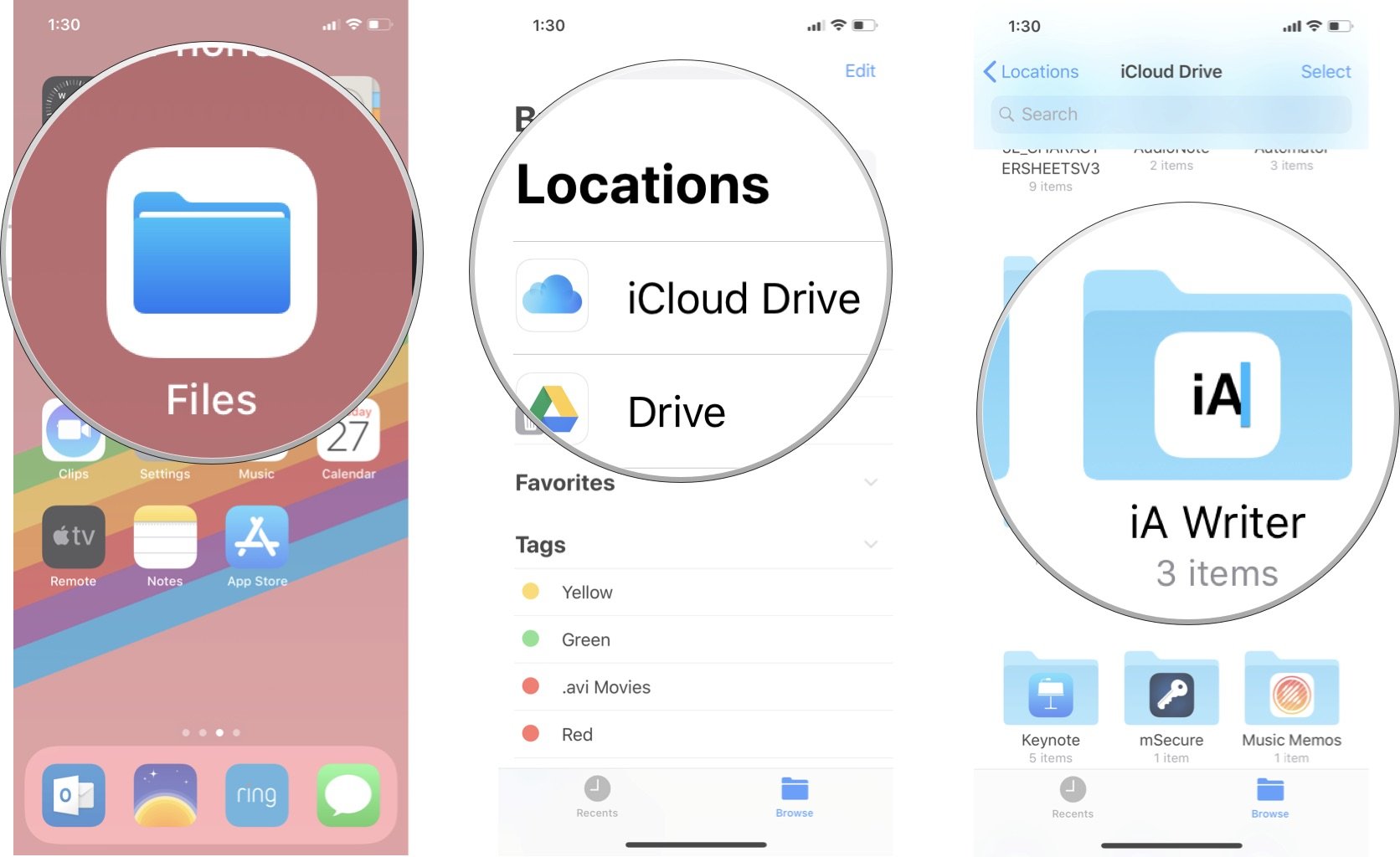 ICLOUD Drive приложение