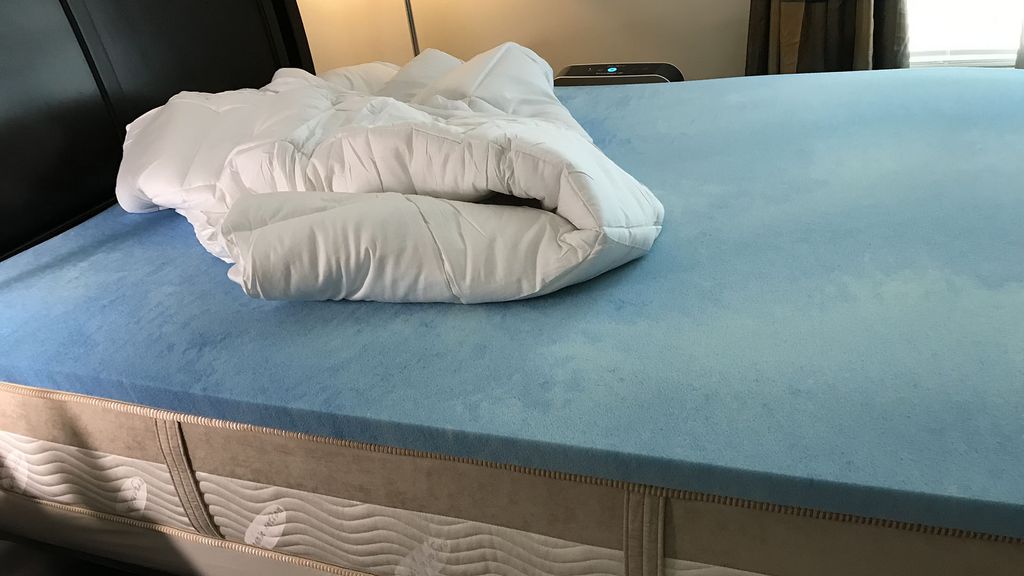isotoner foam mattress topper after back surgery