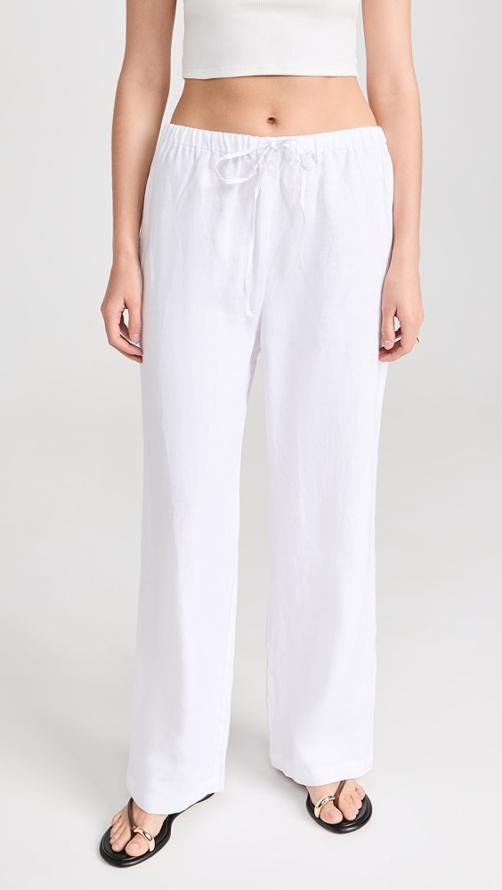 Reformation Olina Linen Pants