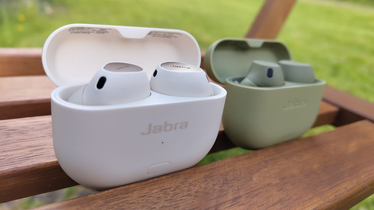 Jabra Elite 8 Active gen 2, and Jabra Elite 10 gen 2 side by side