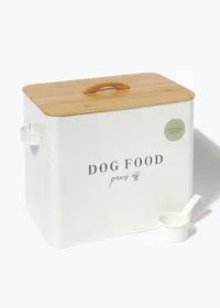Dog Food Tin &amp; Scoop | £15 at Matalan