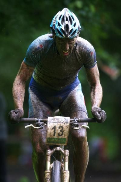 It was hard work to get the bronze for Milan Spesny.