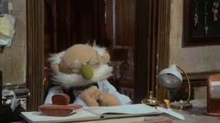 Pops the desk clerk in the Great Muppet Caper