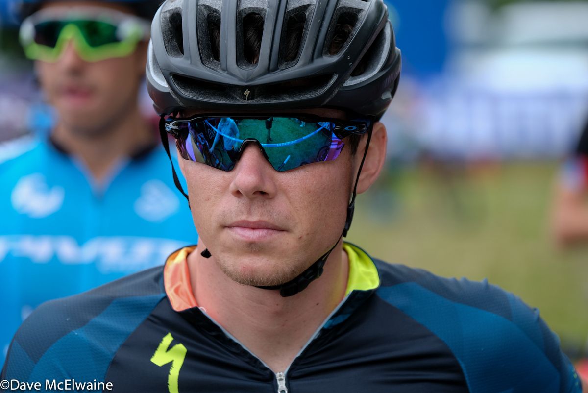 Australia&rsquo;s Cameron Ivory (Specialized) on the front row