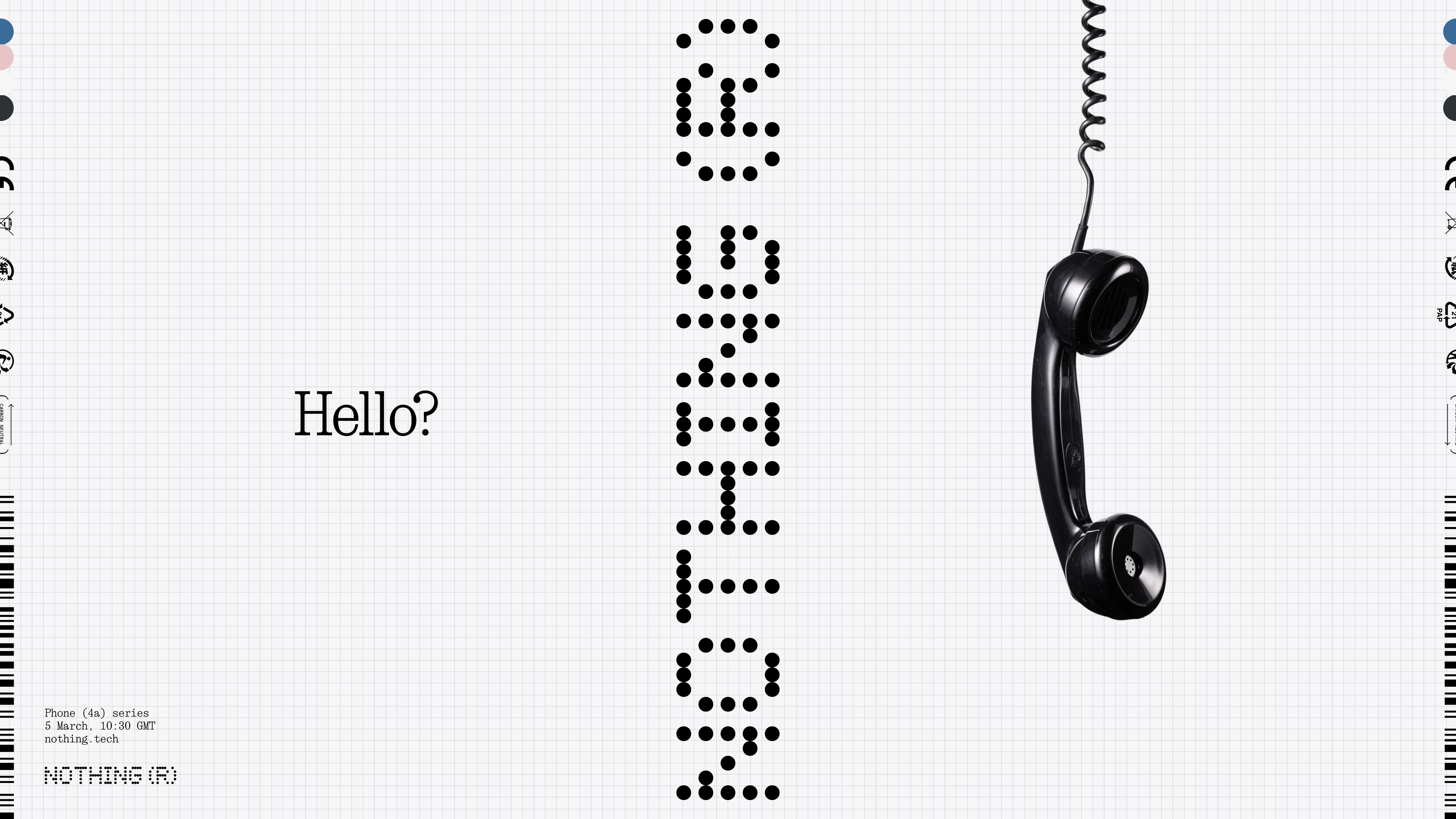 Nothing's event teaser for Phone 4a launch