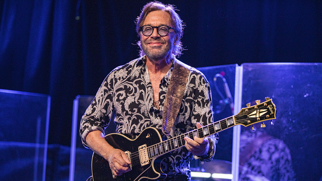 Al Di Meola performs on stage at The Coach House in San Juan Capistrano, California on October 9, 2024 