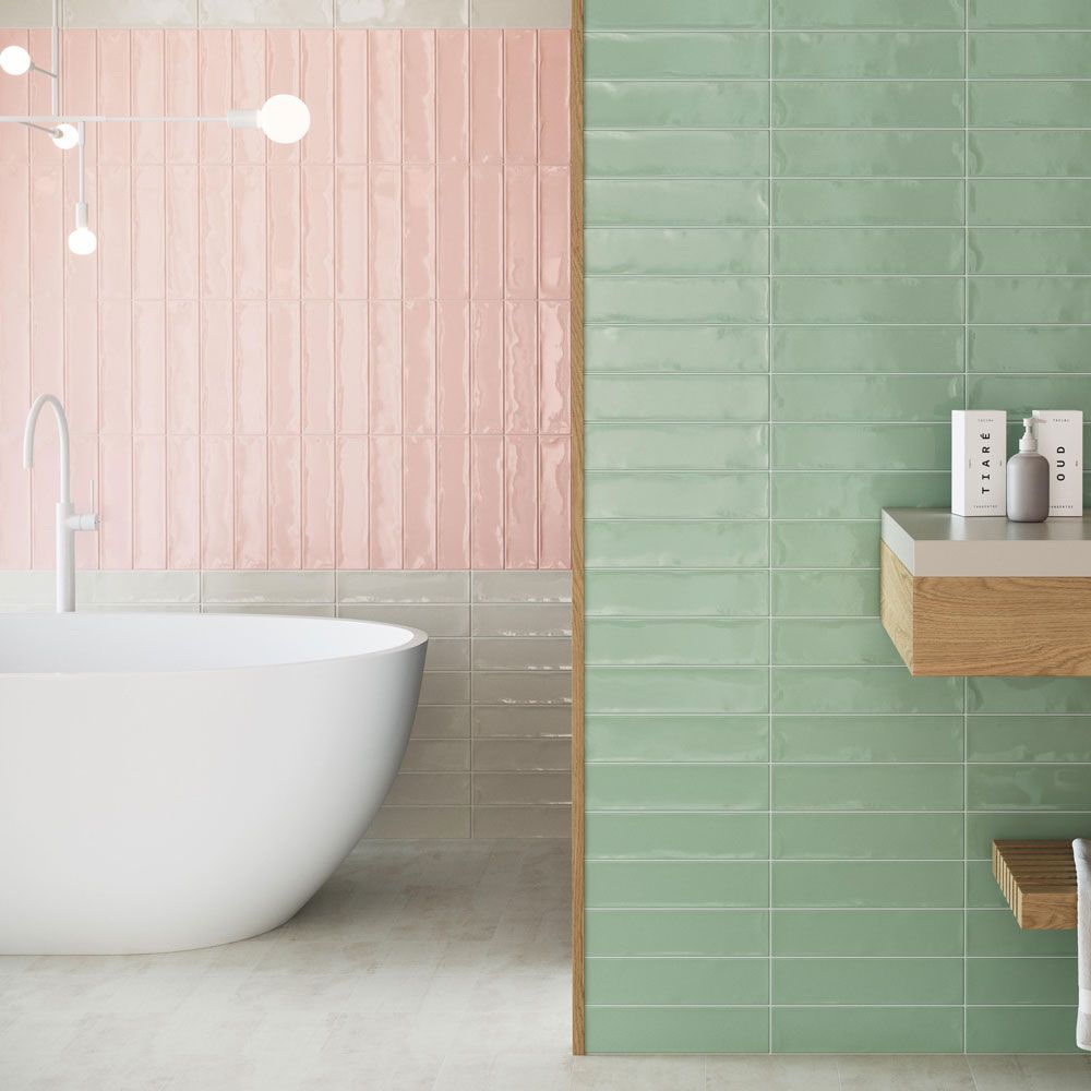 Pink bathroom ideas ontrend schemes in blush, fuchsia and coral tones