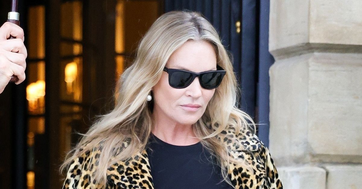 Kate Moss and Hailey Bieber Wore the Similar Leopard It Merchandise