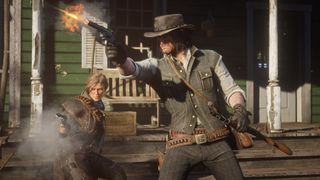 A Red Dead Redemption 2 screenshot, one of the best Xbox One games