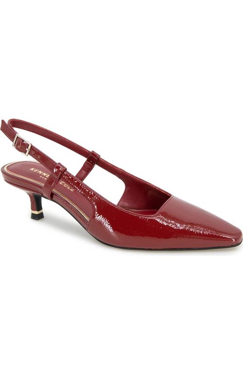 Martha Slingback Kitten Heel Pump