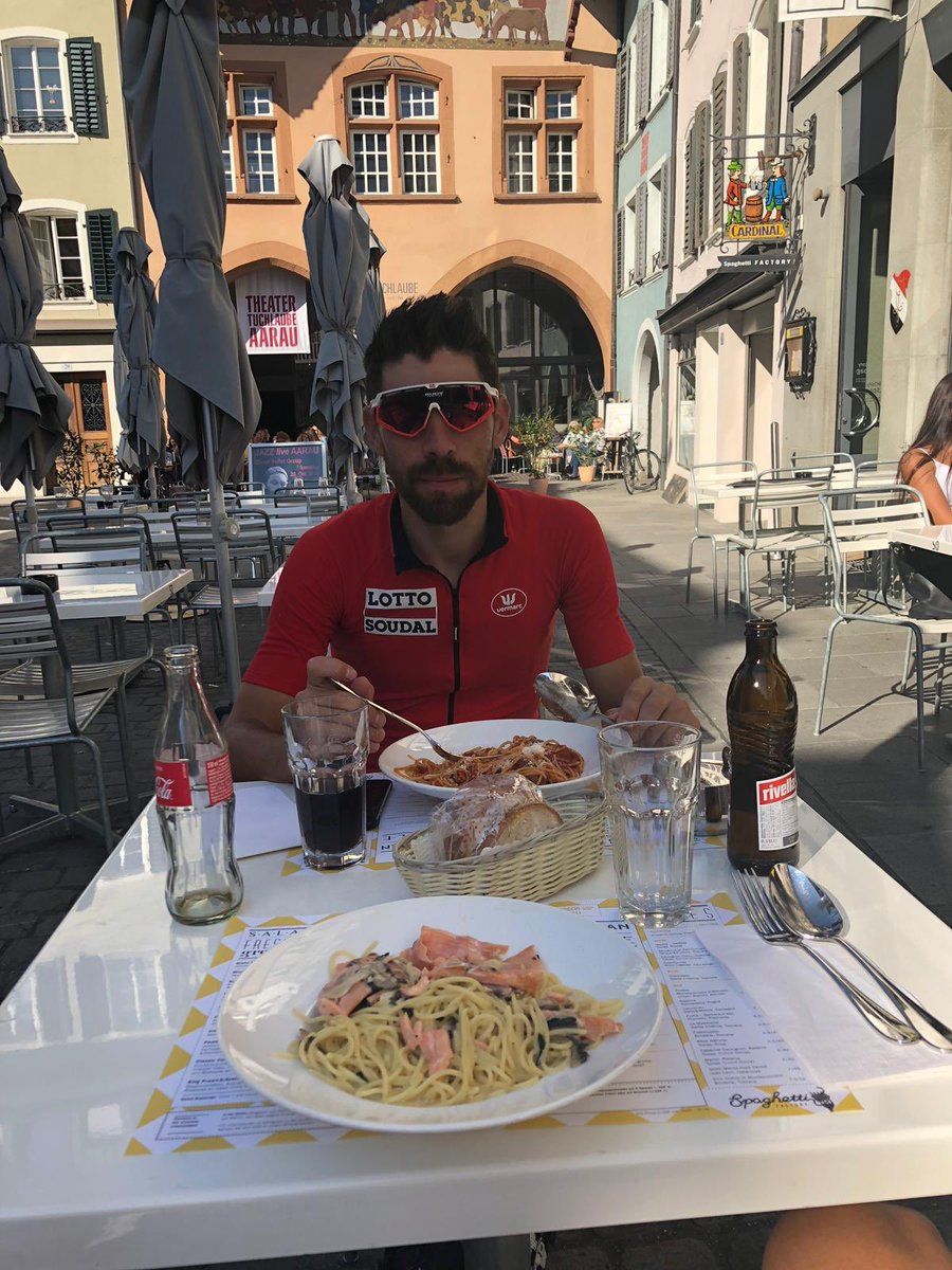 A quick spot of lunch in Aarau