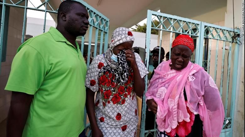 Senegal hospital fire