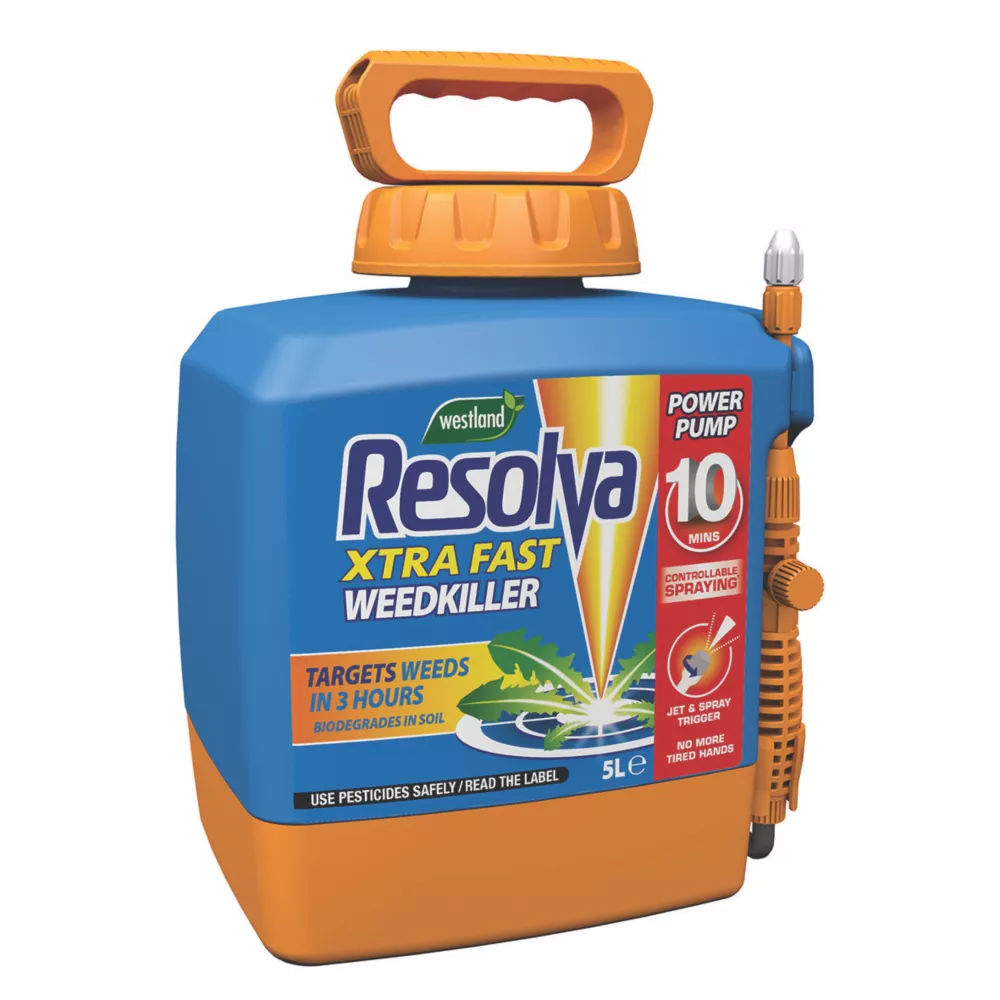 Westland Resolva Xtra Fast Weedkiller 50m&amp;sup2; 5ltr