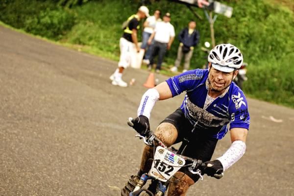Racers got muddy in stage 3
