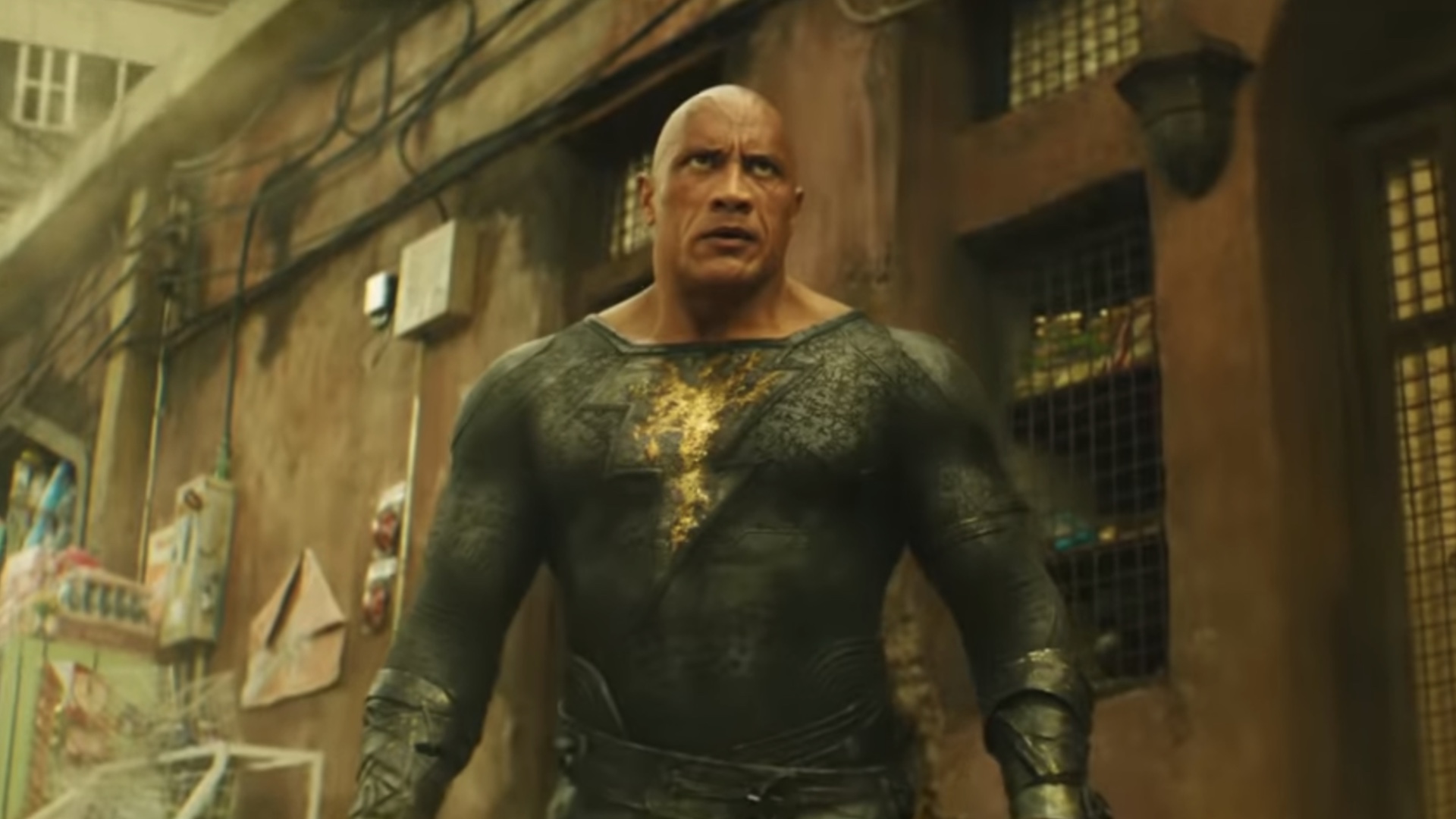 Unreleased Black Adam trailer sees Hawkman confront Dwayne Johnson’s murderous superhero