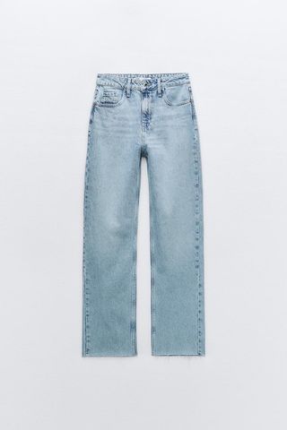 ZARA, Z1975 High-Rise Straight Jeans