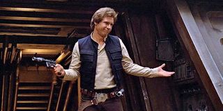 Han Solo, shrugging.
