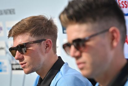 Remco Evenepoel and Wout van Aert