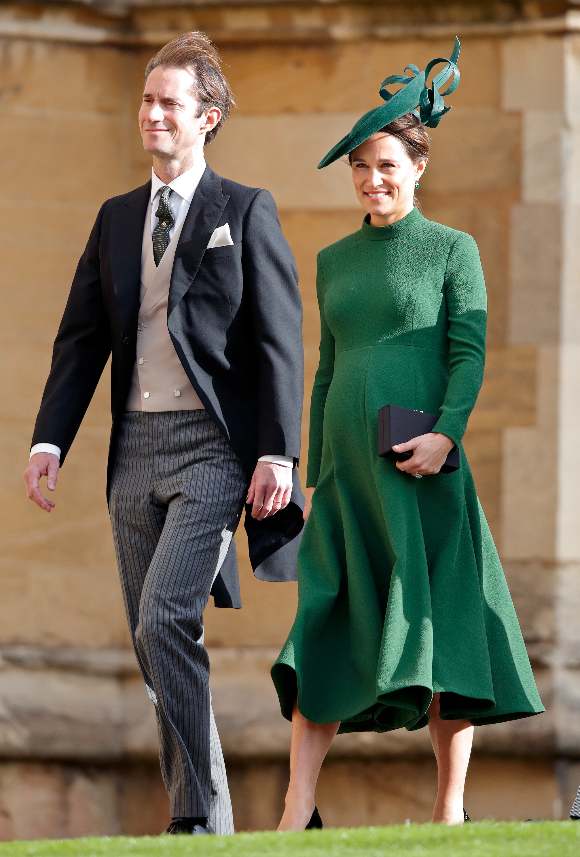 James Matthews and Pippa Middleton attends the wedding of Princess Eugenie of York and Jack Brooksbank at St George&amp;amp;apos;s Chapel on October 12, 2018 in Windsor, England. (Photo by Max Mumby/Indigo/Getty Images)