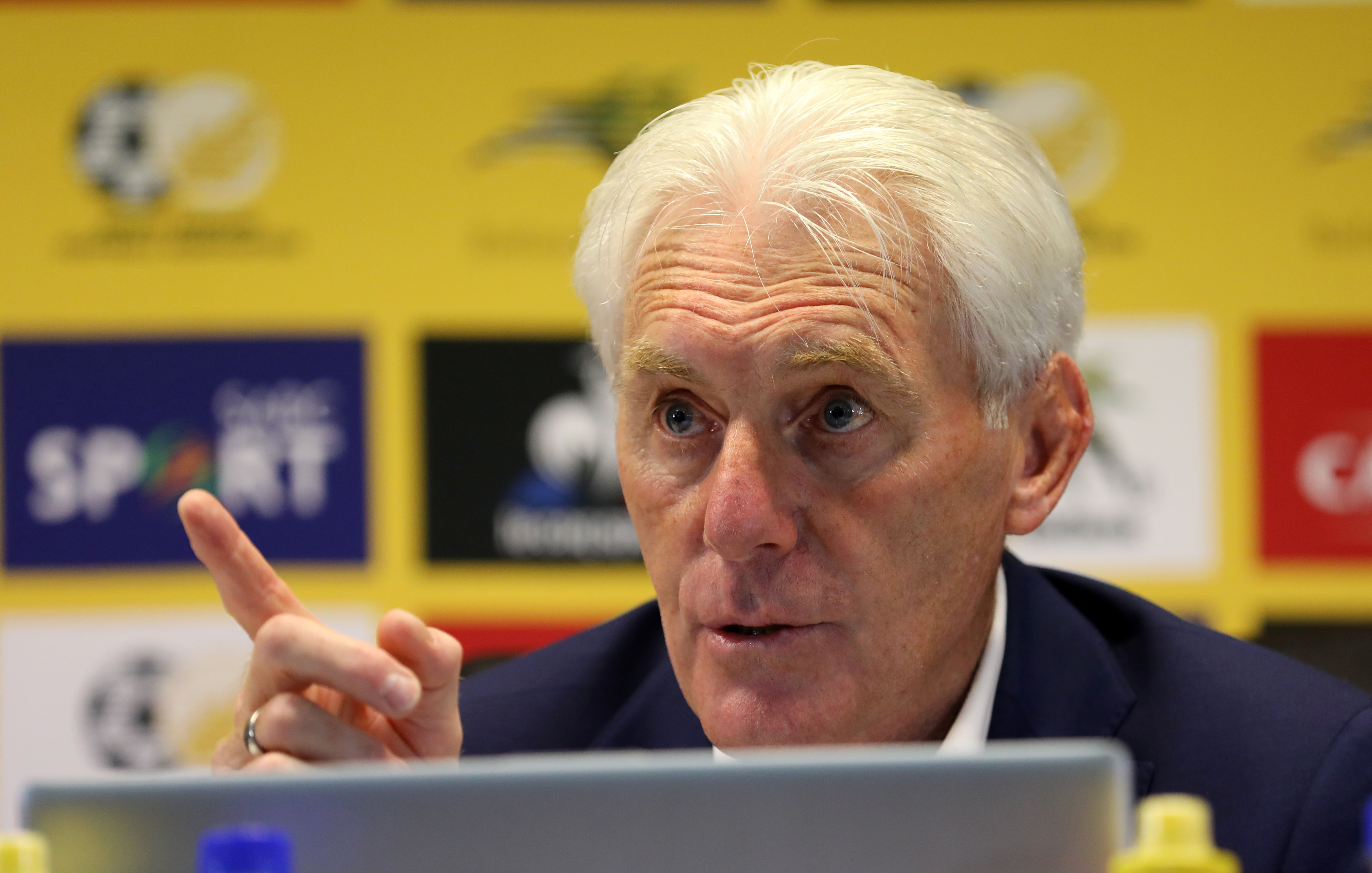 Bafana Bafana coach Hugo Broos