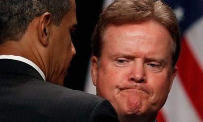 Sen. Jim Webb (D-Va.), who will not seek reelection, once warned Obama that the president's push for health care legislation would end in "disaster."
