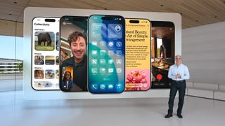 Apple's Craig Federighi introduces iOS 26 at the company's Worldwide Developers Conference (WWDC) in June 2025.