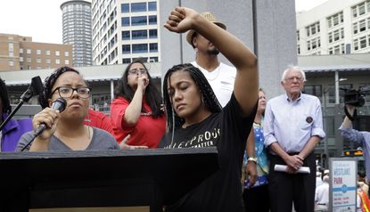 Bernie Sanders rally