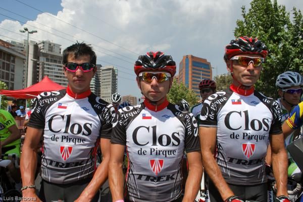 Luis Mansilla, Patricio Almonacid, Gonzalo Garrido (Clos de Pirque &ndash; Trek)