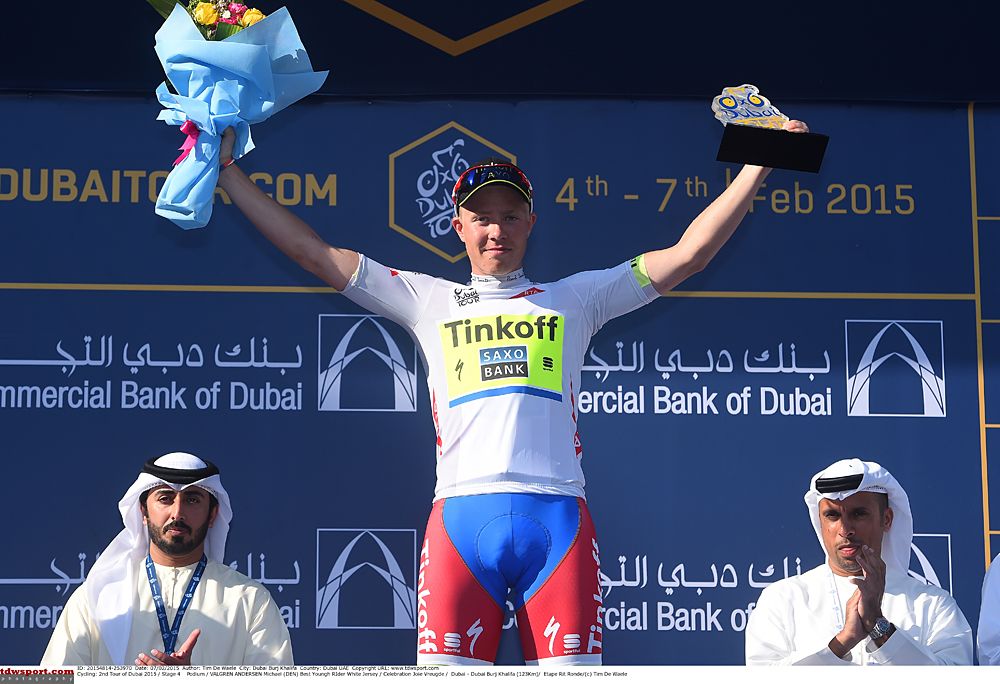 Michael Valgren Andersen (Tinkoff-Saxo) wins best young rider