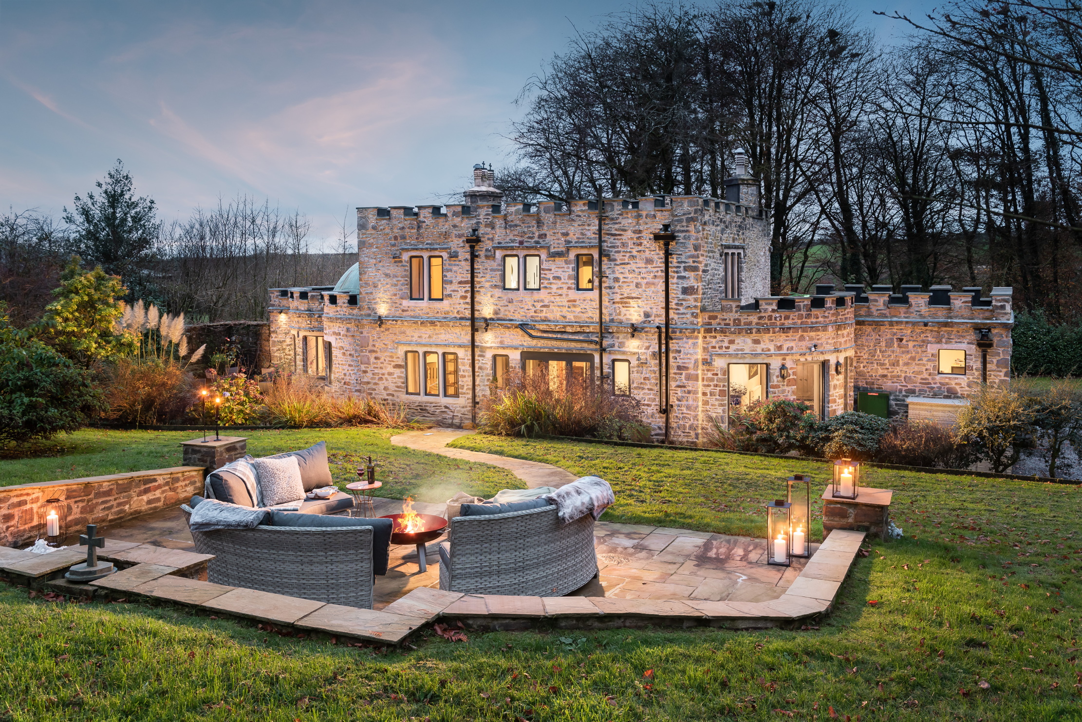 Images of the St Petroc Castle in Devon