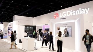 LG Display booth at SID 2022