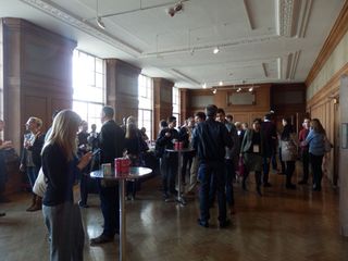 Lunch was provided at Impact, in the huge London Film Museum venue in South Bank