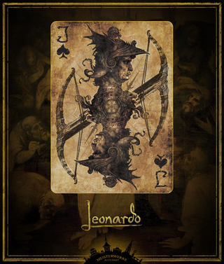 Leonardo da Vinci playing cards