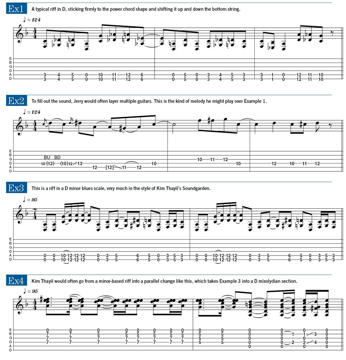 Tab: Play better rhythm: Drop D riffing