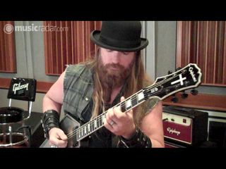 Resplendent in a bowler, Zakk Wylde gets mean with his Graveyard Disciple