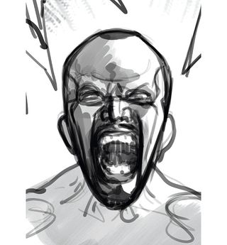 scream sketch