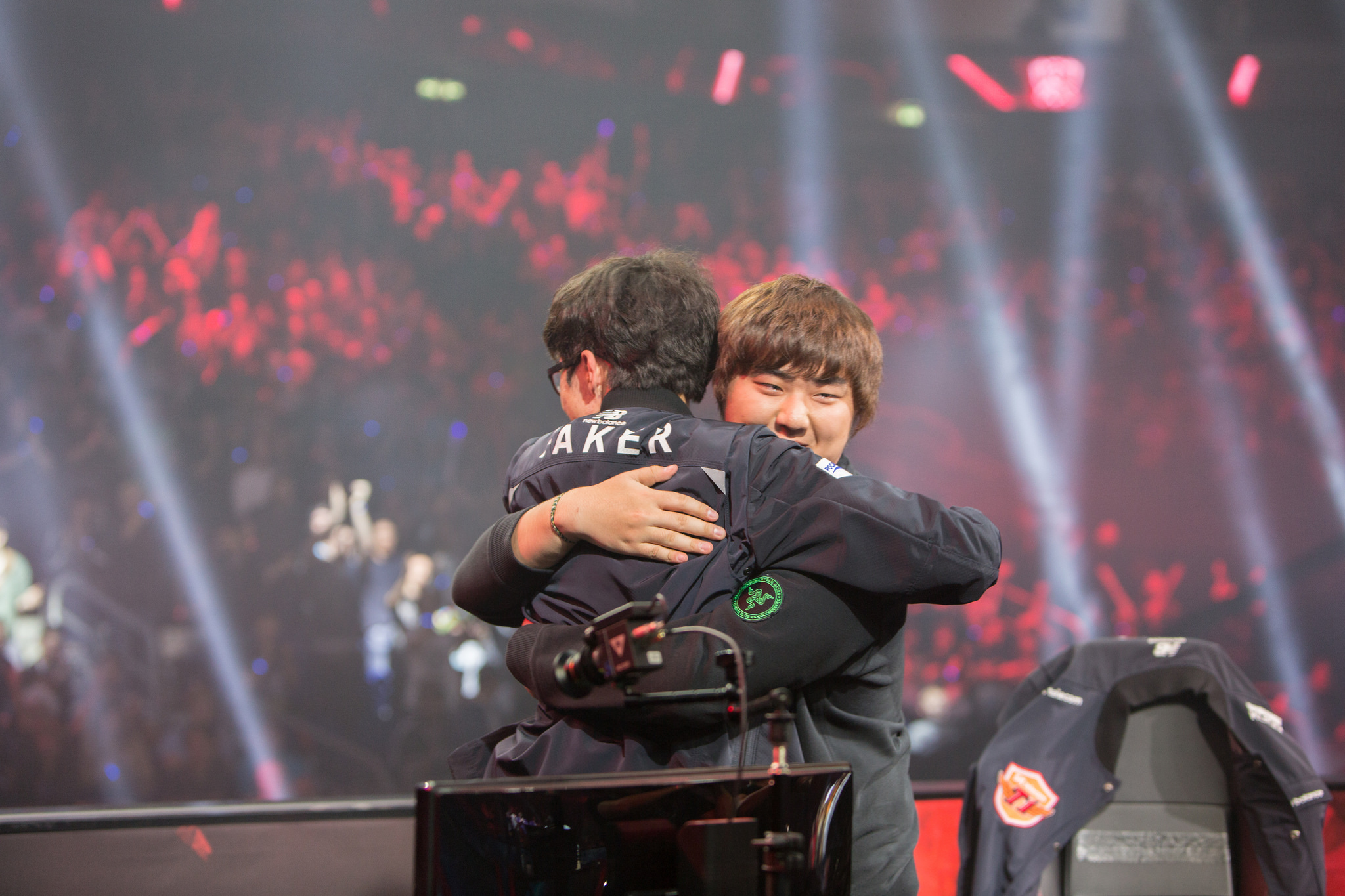 SKT T1 discuss their victory at the LoL World Championship PC Gamer