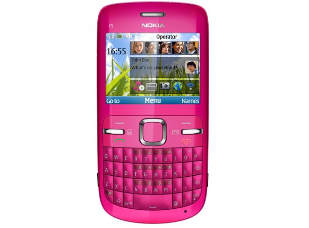 Nokia C3 pink