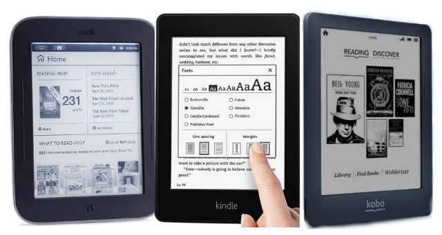 Nook Simple Touch With Glowlight Vs Amazon Kindle Paperwhite Vs Kobo Glo Spec Comparison Itproportal