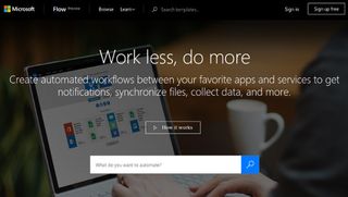 web design tools: Microsoft flow