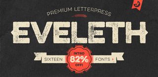 Eveleth font