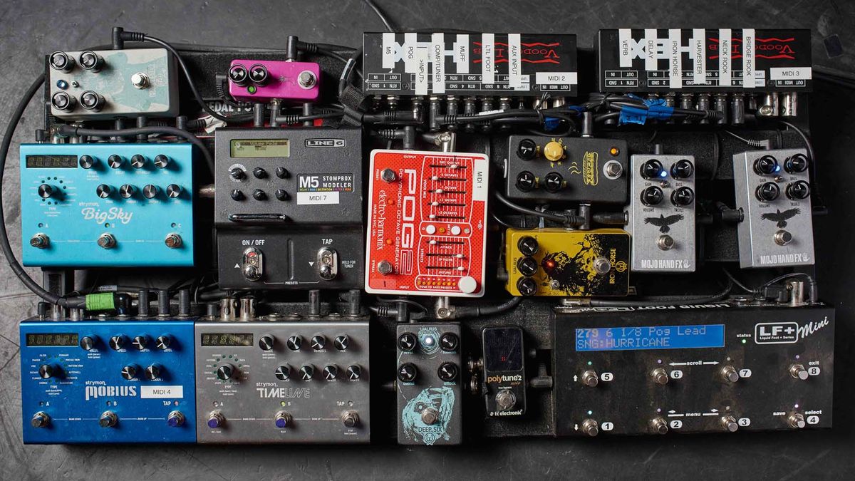 In pictures: 68 pro guitarists' pedalboards | MusicRadar