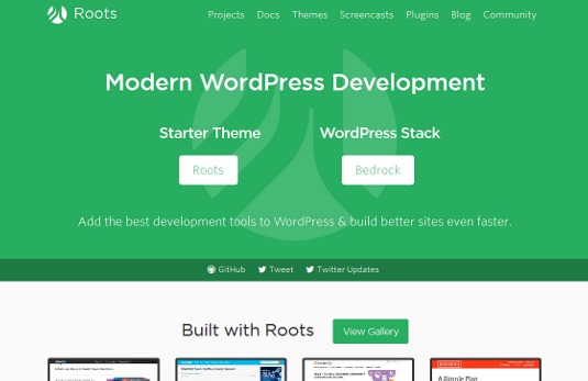 Roots is based on HTML5 Boilerplate
