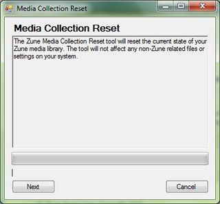 Zune reset